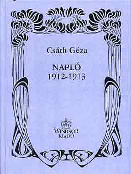 Cs�th G�za - Napl� 1912-1913