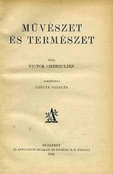 Cherbuliez Viktor - Mvszet s termszet