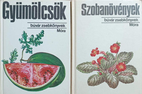 2 db Bvr Zsebknyv: Szobanvnyek + Gymlcsk