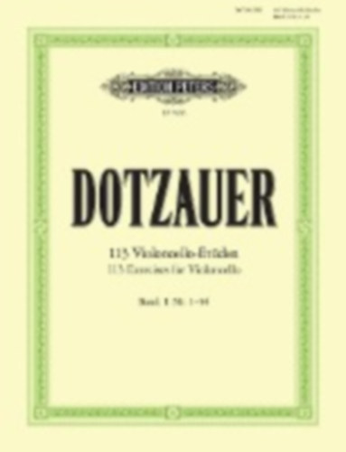 J. J. F. Dotzauer - 113 Violoncello-Etden - Heft 2: Nr. 35 - 62 - Technik fr Cello