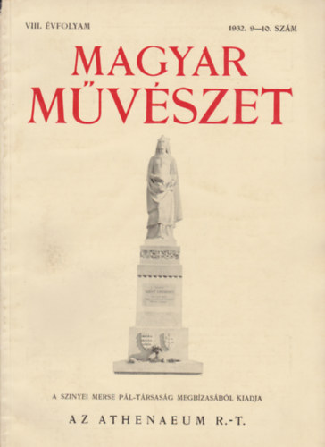 Majovszky Pál (szerk.) - Magyar művészet VIII. évf. 1932. 9-10. szám