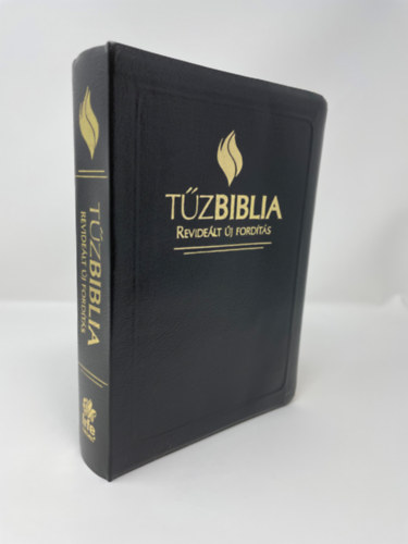 Donald C. Stamps (Szerkesztő) dr. J. Wesley Adams (Szerkesztő) - Tűzbiblia bőrkötéses (szögletes gerinccel) Magyarázatos Biblia a Revideált Új Fordítás szövegével