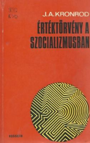 J.A.Kronrod - rtktrvny a szocializmusban