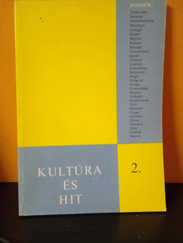 Nincs felt�ntetve - Kult�ra �s hit - besz�lget�sek - 2. f�zet
