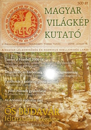 Kozsdi Tams (szerk.) - Magyar vilgkp kutat II. vfolyam 6. szm