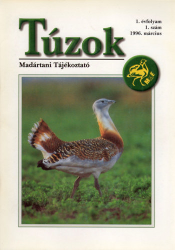 Schmidt Egon (fszerk.) - Tzok (Madrtani Tjkoztat) - 1. vf. 1. szm (1996. mrcius)
