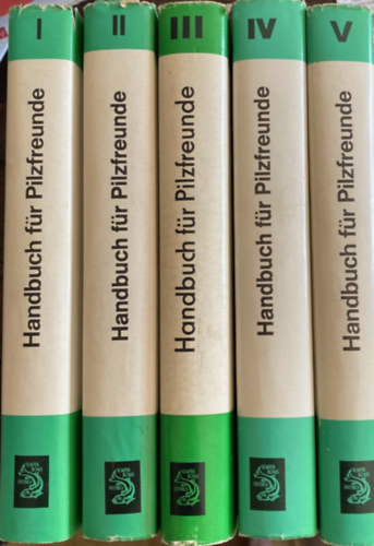 Edmund Michael, Bruno Hennig, Hanns Kreisel - Handbuch fr pilzfreunde I-V. ktet egyben