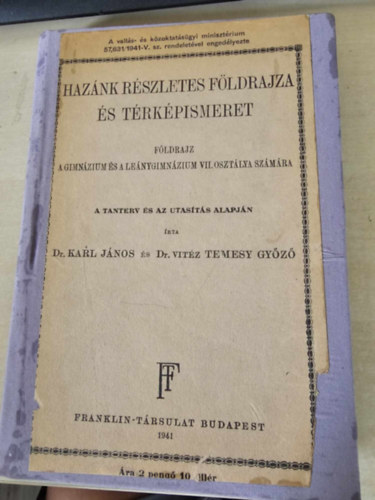 Marjalaki Lajos - Fizikai fldrajz (Magyarorszg ttekintse, trkpolvass)