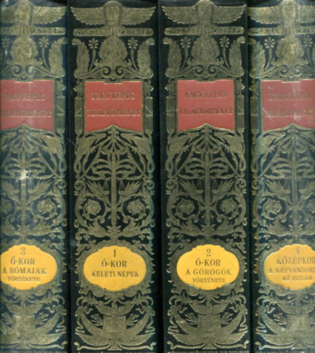 Marczali Henrik (szerk.) - Nagy képes világtörténet (reprint) 1-8