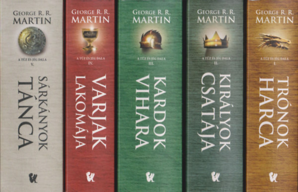 George R. R. Martin - Trnok harca (Tz s jg dala) I-V.