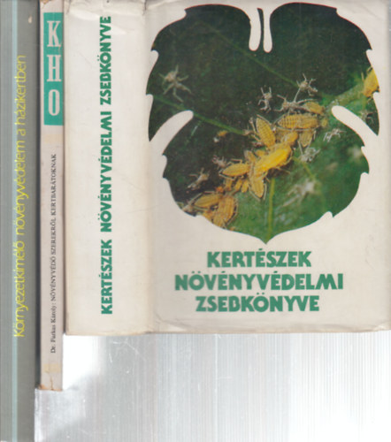 Dr. Bognár Sándor, Dr. Farkas Károly, Dr. Seprős Imre - 3 db. növényvédelem (Kertészek növényvédelmi zsebkönyve + Növényvédő szerekről kertbarátoknak + Környezetkímélő növényvédelem a házikertben)