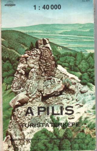 A Pilis turistatrkpe 1 : 40000.