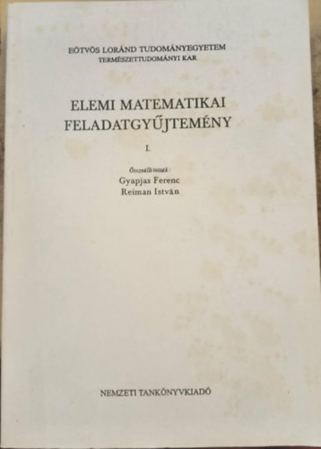 ELTE Term�szettudom�nyi Kar - Elemi Matematikai Feladatgy�jtem�ny I.