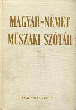 Nagy Ern-Klr Jnos - Magyar-nmet mszaki sztr
