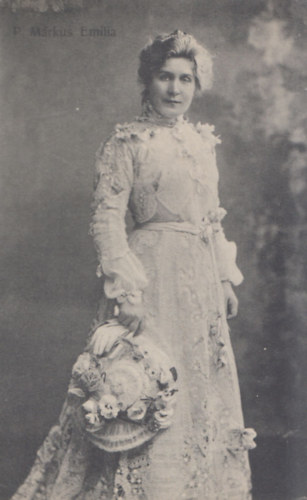 P. M�rkus Em�lia (k�peslap az 1800-as �vek v�g�r�l)