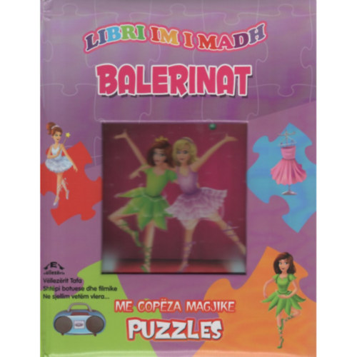 Eri Tafa, Taulant Tafa - Libri Im I Madh Balerinat - Me Copeza Magjike Puzzles (Puzzle book)