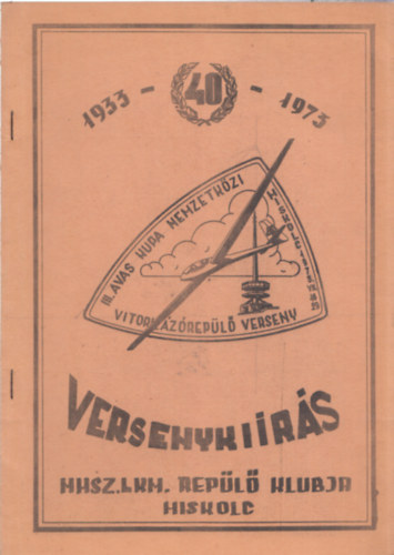 III. Avas Kupa Nemzetkzi Vitorlzverseny - Versenykirs
