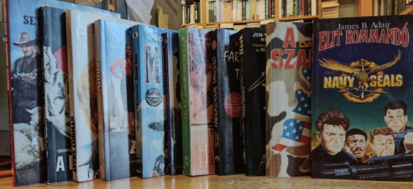 Terry Brooks, Michael Blake, Pat Conroy, James B. Adair, Dale A. Dye, Dick King-Smith, Monte Merrick, Thomas Meehan, Avery Corman, Georges Arnaud, Seth MacFarlane - 11 db mozifilm knyvvltozat: A flelem bre; A szakasz; Annie; Babe, a btor kismalac; Elit kommand; Farkasokkal tncol; Hogyan rohanj a vesztedbe; Hook; Hullmok hercege; Kramer kontra Kramer; Memphis Belle