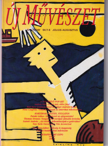 Sinkovits Pter - j mvszet folyirat 94/7-8