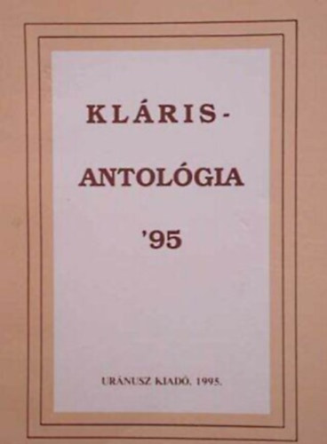 Balzs va (szerk.) - Klris antolgia '95