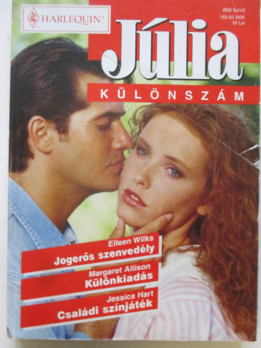 Tbb szerz - Jlia klnszm 13. ktet (Jogers szenvedly, Klnkiads, Csaldi sznjtk)