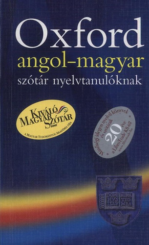 Oxford angol-magyar sz�t�r nyelvtanul�knak