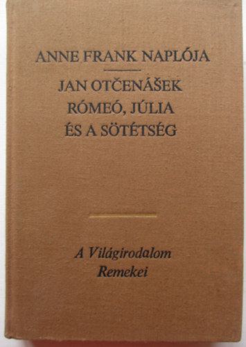 Frank, Anne- Otcensek, Jan - Anne Frank naplja - Rme, Jlia s a sttsg