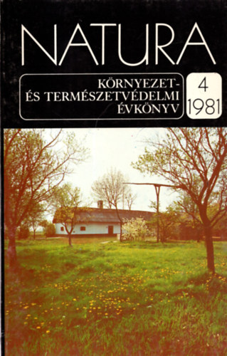 Réthy Zsigmond - Natura Környezet- és természetvédelmi évkönyv 1981/4.