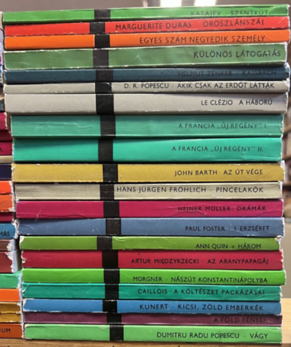Le Clzio, Katajev, Oates, Drrenmatt, Singer, Bernard Malamud, Jorge Semprn, Bradbury, Mauriac - 61 db Modern Knyvtr knyv