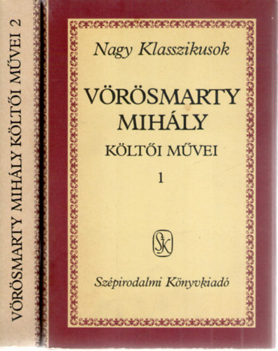 Vrsmarty Mihly - Vrsmarty Mihly klti mvei I-II.