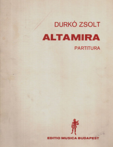 Durk� Zsolt - Altamira-Partitura.
