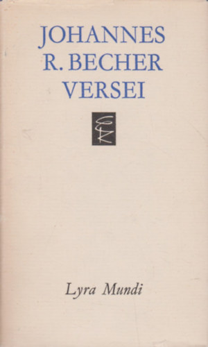 Johannes R. Becher - Johannes R. Becher versei
