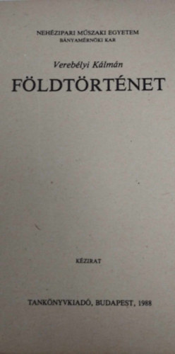 Vereblyi Klmn - Fldtrtnet