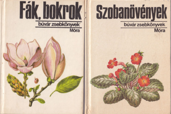 Debreczy Zsolt-B�r�, Sulyok-Varga, K�sa-F. Gyurk�, D. Nagy-Csapody, Csapody-Hor�nszky - 5 db B�v�r zsebk�nyv: F�k, bokrok, Szoban�v�nyek, Havasi vir�gok, Vadvir�gok 1-2.