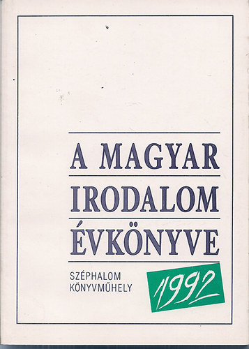 Szerk: F. Alm�si �va - A magyar irodalom �vk�nyve (1992)