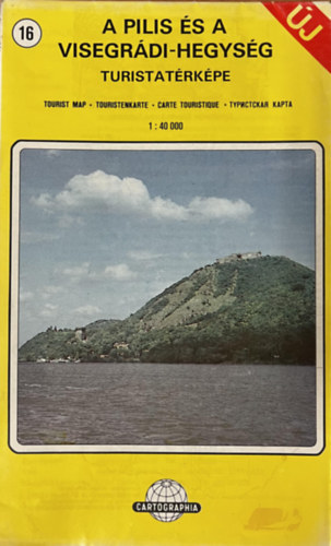 A Pilis �s a Visegr�di-hegys�g turistat�rk�pe (16) 1:40 000