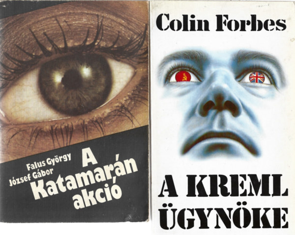 2 db knyv, Falusi Gyrgy - Jzsef Gbor: A Katamarn akci, Colin Forbes: A Kreml gynke