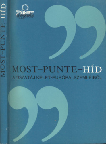 Olasz Sndor (szerk.) - Most-Punte-Hd - A Tiszatj Kelet-Eurpai szemlibl