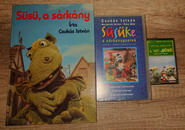 Csuk�s Istv�n, Bergendy - A S�s� 1.kiad�sa + 2 aj�nd�k: S�s�ke VHS + magn�kazetta: A  m� S�s�