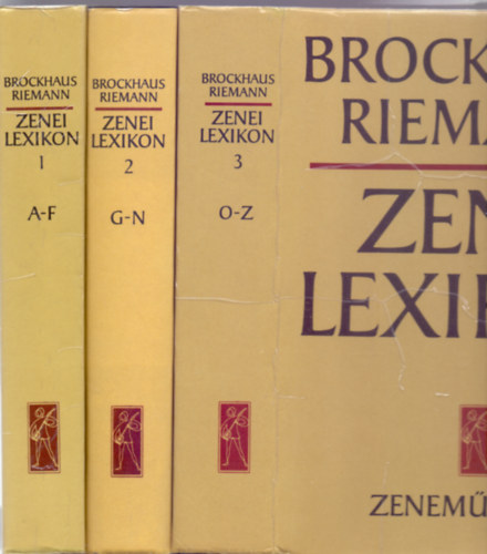 Szerkesztette: Carl Dahlhaus-Hans Heinrich Eggebrecht, A magyar kiads szerkesztje: Boronkay Antal - Brockhaus-Riemann - Zenei lexikon 1-3. ktet (A-F /G-N/ O-Z)