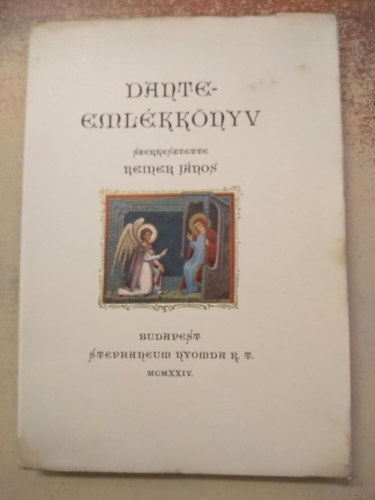 Reiner János szerk. - Dante-emlékkönyv