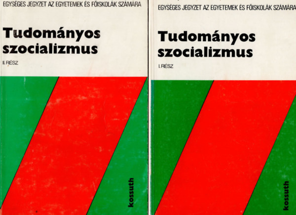 Magyar Gy�rgy, Szobolevszki S�ndor, T�th J�nos - Tudom�nyos szocializmus I-II. r�szben