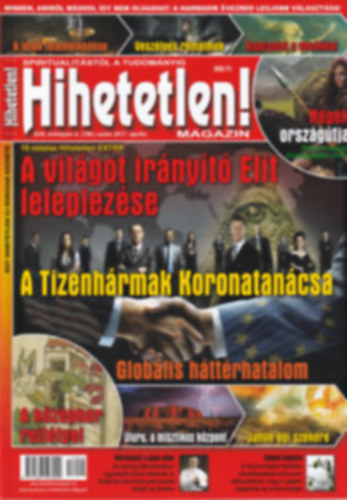 4db Hihetetlen! magazin 2017. prilis, mjus, oktber, november