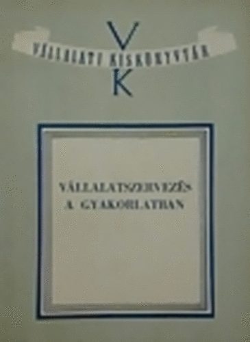 Dr. Szabó László - Vállalatszervezés a gyakorlatban