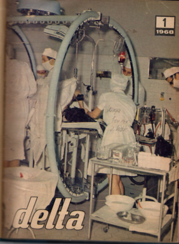 Vsrhelyi Tams (fszerk.) - Delta - Tudomnyos-technikai magazin 1968. teljes vfolyam (egybektve)
