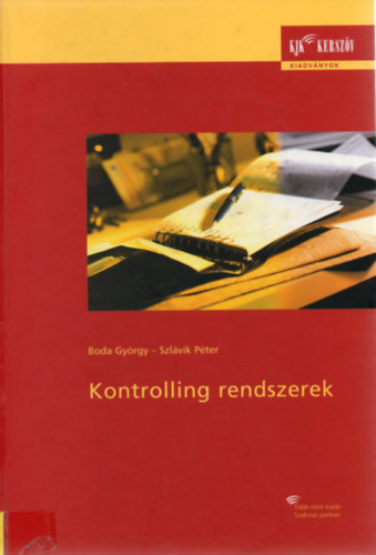 Boda Gyrgy, Szlvik Pter - Kontrolling rendszerek - CD nlkl