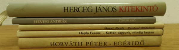 Herceg Jnos, Hevesi Andrs, Hegyi Gyula, Horvth Pter - Magyar kortrs knyvcsomag