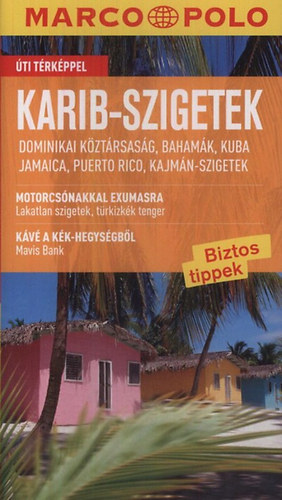 Tonollo, Irmeli - Karib-szigetek - Úti térképpel
