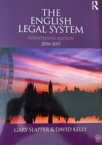 Gary Slapper, David Kelly - The English Legal System