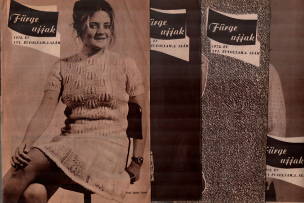 4 db Frge ujjak 1971/1, 3, 4, 6. szm egytt.